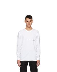 Museum of Peace and Quiet White Mopq Long Sleeve T Shirt