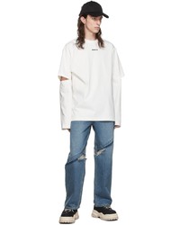 Ader Error White Obe Long T Shirt