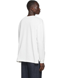 Meta Campania Collective Sagl White Robert Long Sleeve T Shirt