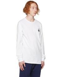 Off-White White Slim Degrade Arrow Long Sleeve T Shirt