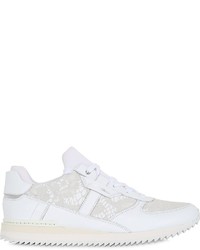 Dolce & Gabbana 10mm Lace Leather Sneakers