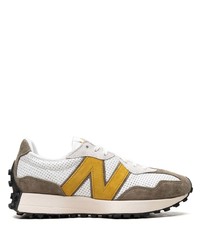 New Balance 327 Yellow Olive Sneakers