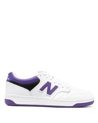 New Balance 480 Panelled Lace Up Sneakers