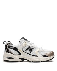 New Balance 530 White Beige Low Top Sneakers