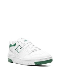 New Balance 550 White Green Cream Sneakers