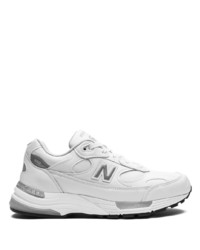 New Balance 992 Miusa White Silver Sneakers