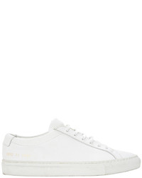 Common Projects Achilles Lace Up Leather Sneakers White