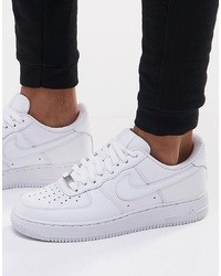 Nike Air Force 1 07 Trainers In White 315122 111