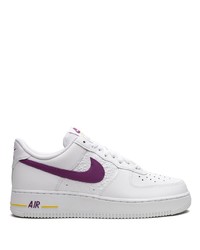 Nike Air Force 1 Low Emb Bold Berry Lakers Sneakers