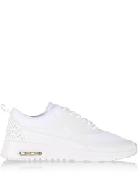 Nike Air Max Thea Mesh And Leather Sneakers White