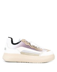 Emporio Armani Bomber Lace Up Low Top Sneakers
