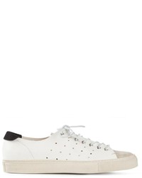 Buttero Perforated Lace Up Sneakers