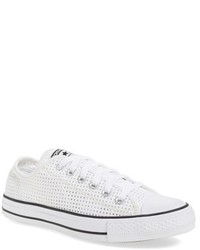 Converse Chuck Taylor All Star Ox Perforated Canvas Sneaker