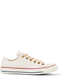 Converse Chuck Taylor All Star Peached Canvas Sneakers Off White