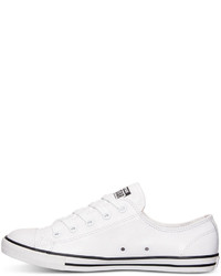 Converse Chuck Taylor Dainty Leather Casual Sneakers From Finish Line