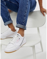 adidas Originals Continental 80s Tfl Northern Hammersmith Line Trainers In White