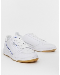 adidas Originals Continental 80s Tfl Piccadilly Jubilee Line Trainers In White