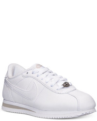 Nike Cortez Basic Leather Casual Sneakers From Finish Line