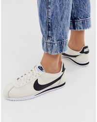 Nike Cortez Trainers In Off White