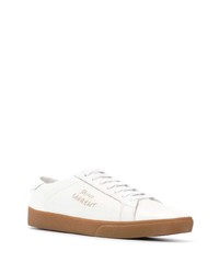 Saint Laurent Court Classic Sl06 Embroidered Sneakers