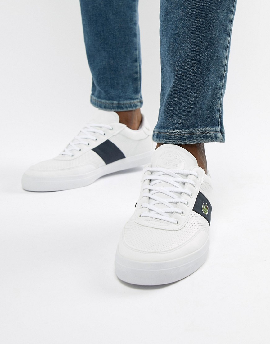 Lacoste Court Master 318 1 Trainers In White, $94 | Asos | Lookastic