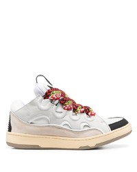 Lanvin Curb Lace Up Sneakers