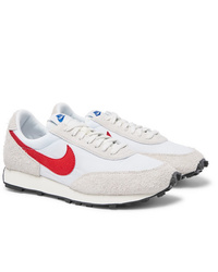 Nike Daybreak Nylon And Suede Sneakers