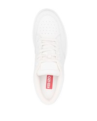 Kenzo Embroidered Logo Lace Up Sneakers