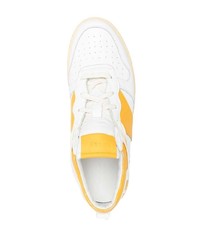 Rhude Embroidered Logo Low Top Sneakers