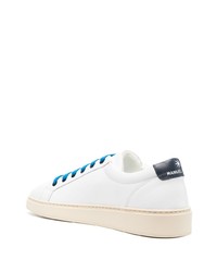 Manuel Ritz Embroidered Logo Low Top Sneakers