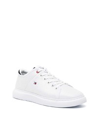 Tommy Hilfiger Embroidered Logo Mesh Low Top Sneakers