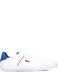 Lacoste Fairlead Tcl Leather Low Top Trainers 8 10 Years