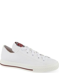 Maje Frax Canvas Low Top Trainers