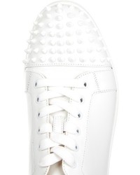 Christian Louboutin Gondolaclou Low Top Leather Trainers