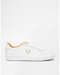 Fred Perry Hopman White Leather Sneakers