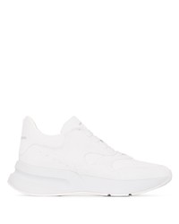 Alexander McQueen Ivo Leather And Suede Sneakers