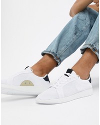Pull&Bear Knitted Trainer In White