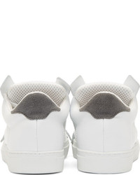 Kris Van Assche Krisvanassche White Leather Sneakers