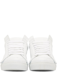 Kris Van Assche Krisvanassche White Leather Sneakers