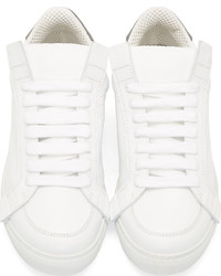 Kris Van Assche Krisvanassche White Leather Sneakers