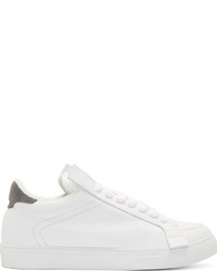 Kris Van Assche Krisvanassche White Leather Sneakers