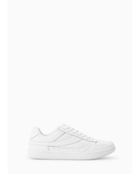 Mango Outlet Lace Up Leather Sneakers