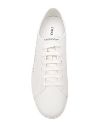 Emporio Armani Lace Up Low Sneakers