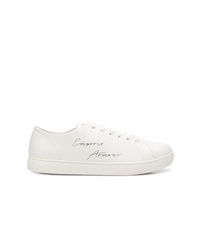 Emporio Armani Lace Up Low Sneakers