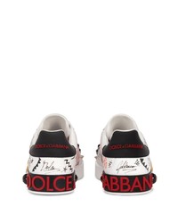 Dolce & Gabbana Lace Up Low Top Sneakers