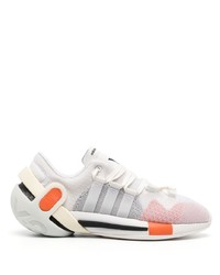 Y-3 Layered Lace Up Sneakers