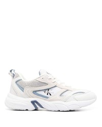 Calvin Klein Jeans Logo Patch Panelled Sneakers