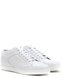 Jimmy Choo Miami Leather Sneakers