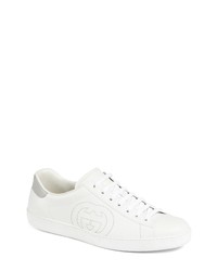 Gucci New Ace Perforated Logo Sneaker