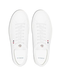 Moncler New Monaco Leather Sneakers